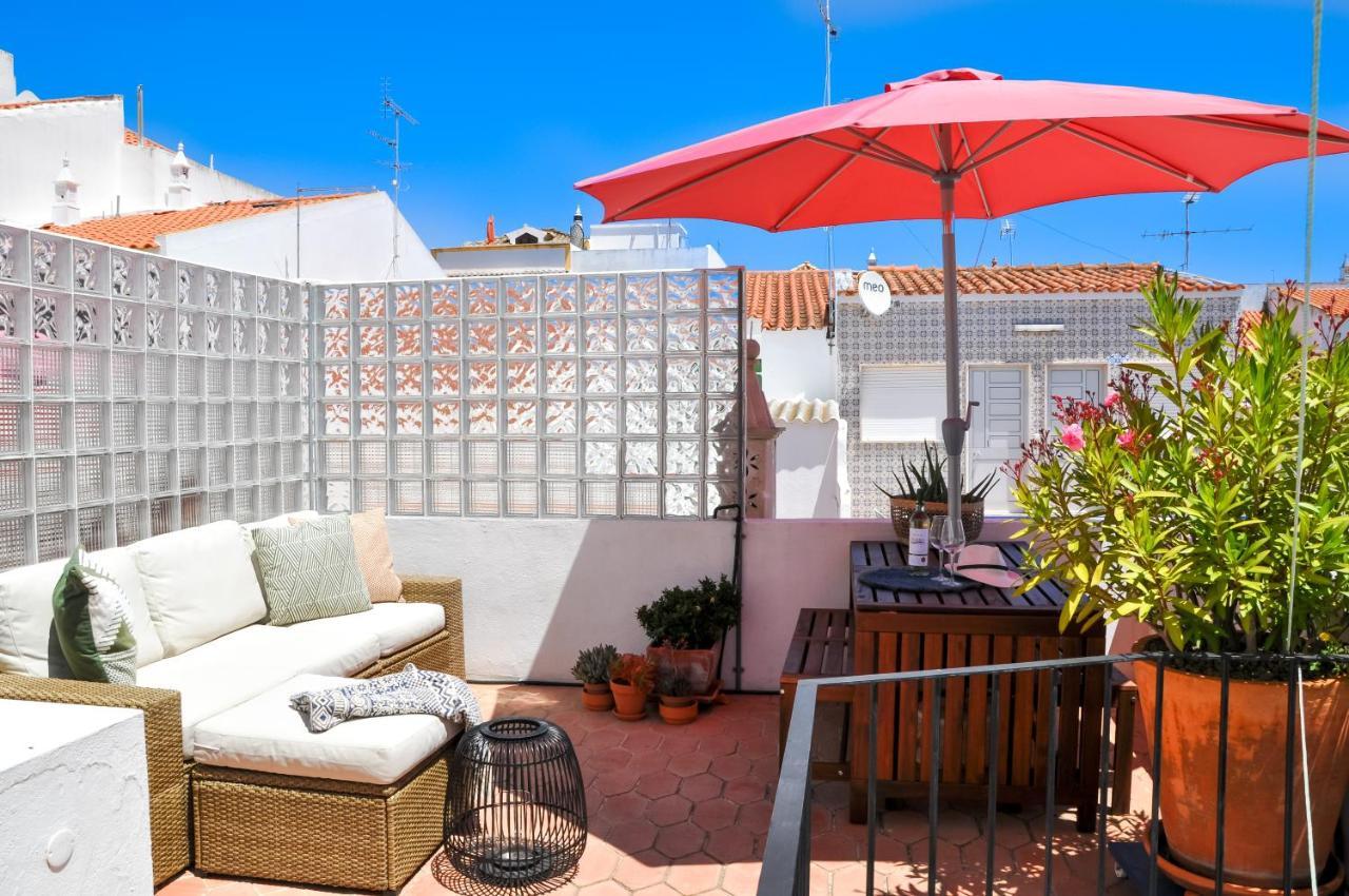 Lovelystay - Casa Salto - Charming Townhouse With Large Terrace Tavira Ngoại thất bức ảnh